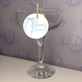 Personalised Bow Birthday Drink Toppers